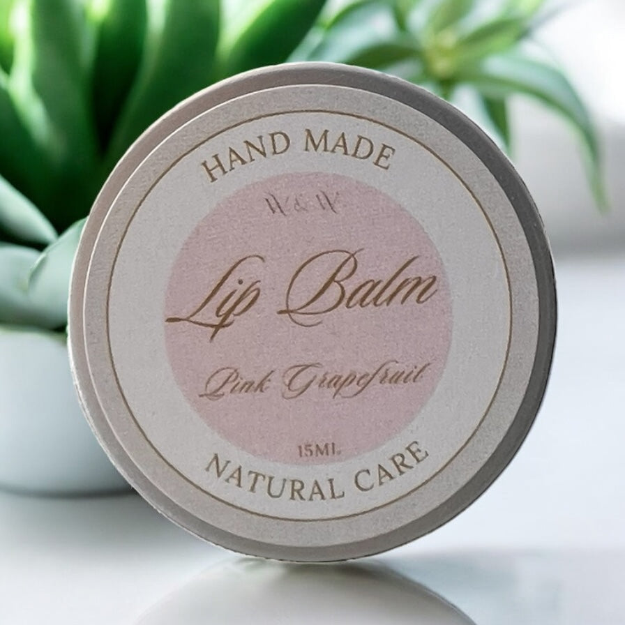 Natural Lip Balm - Pink Grapefruit