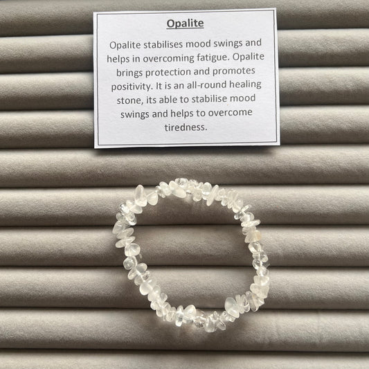 Opalite Chip Bracelet