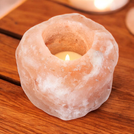 Himalayan Salt Candle Holder