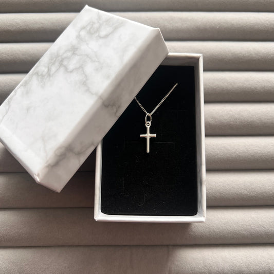 Sterling Silver Necklace - Cross