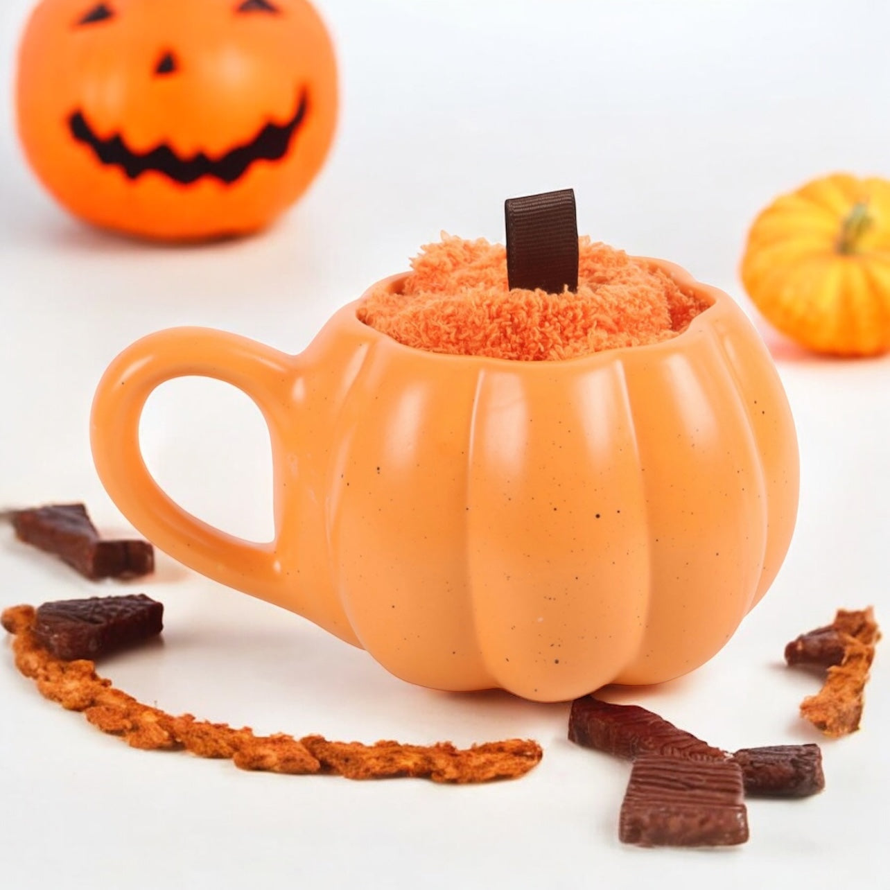 Pumpkin Mug & Socks Set